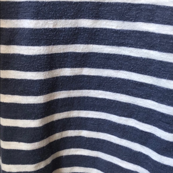 Postmark Striped Floral Hi Low Long Sleeve - Picture 6 of 6